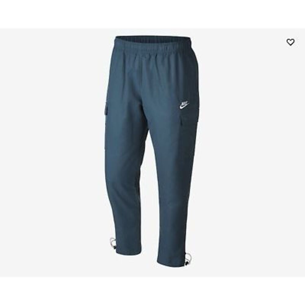 Nike City‎ Edition Woven Cargo Pants Mens in Ash Green Teal size Large